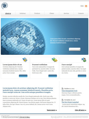 科技之窗 創新電腦科技公司產品宣傳源文件與設計模板